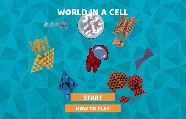 World in a Cell Game Splash Screen
